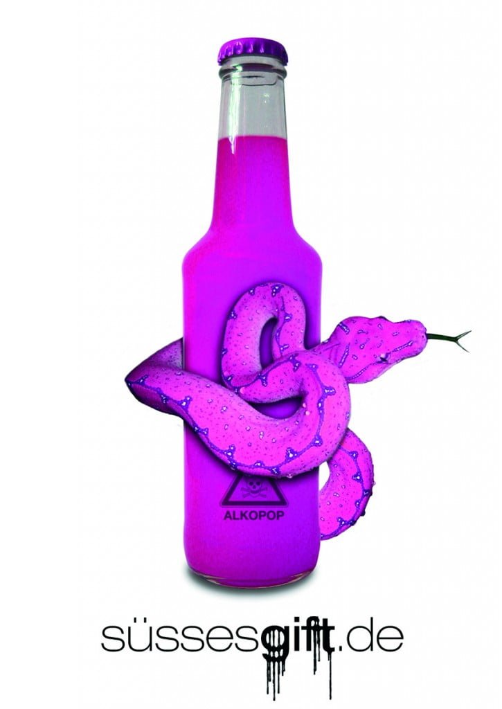 Mindzone-sauber-drauf-Suessesgift-Poster-pink-850x1200px