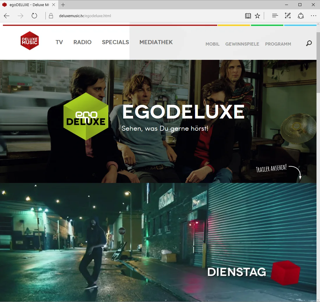 egoFM Radio 和 DELUXE MUSIC TV 是 egoDELUXE 与 schönereWelt 的新标志！