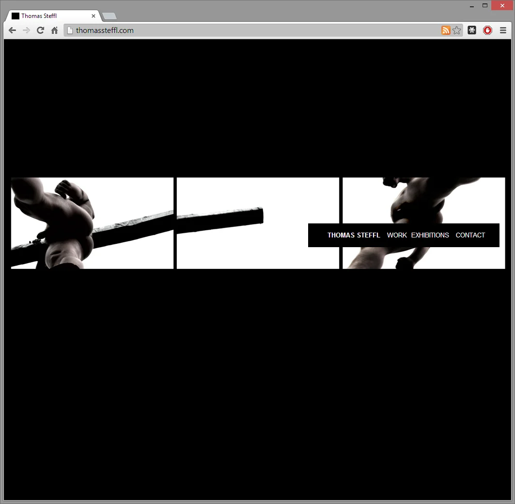 Thomas-Steffl-Offical-Website-Interface-Web-Design-Start