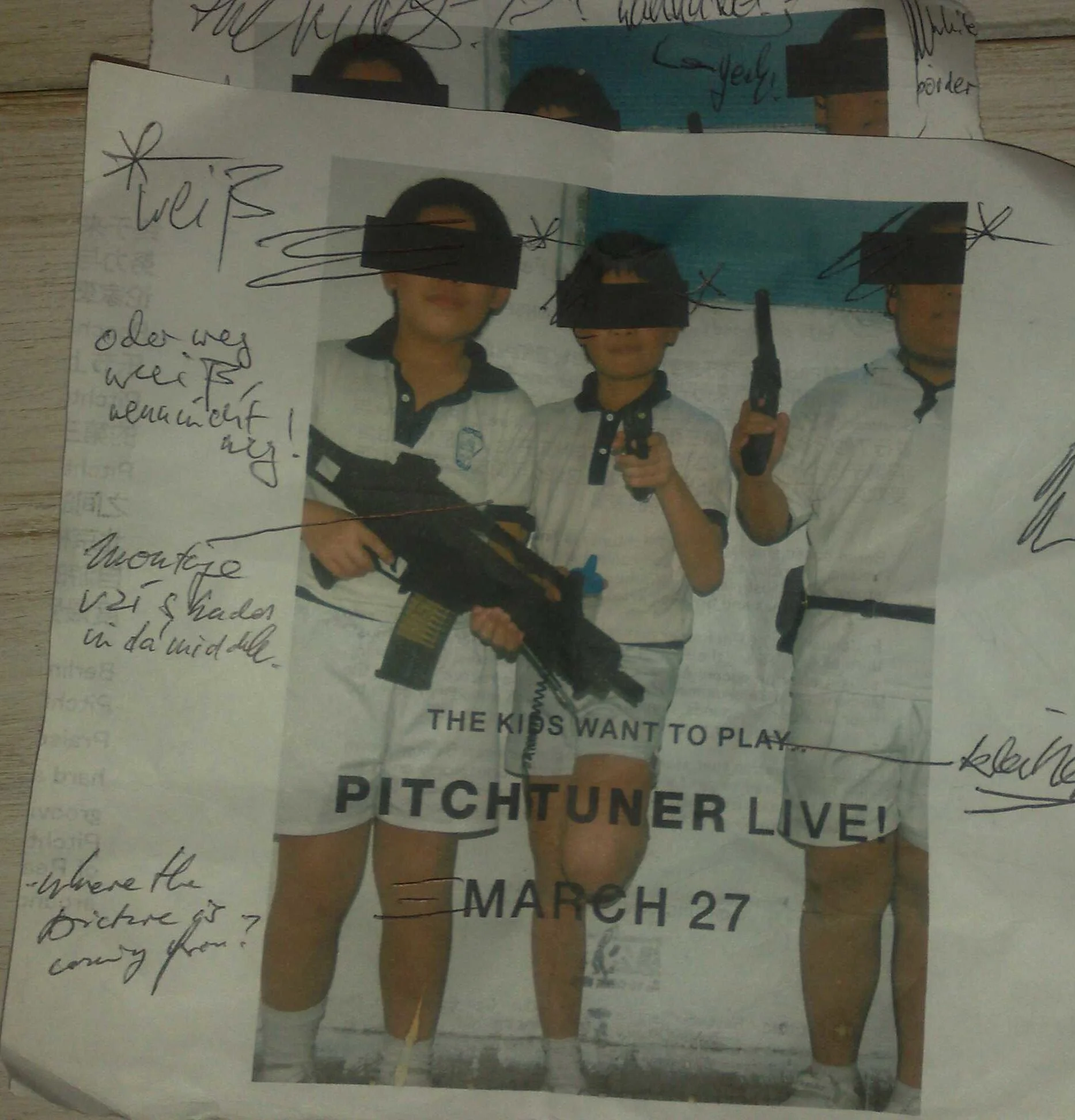 pitchtuner peking - artwork making of.. scribbles